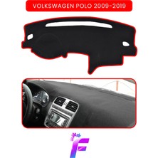 E-BİZ Volkswagen Polo (2009-2019) Araca Özel Torpido Örtüsü | Ön Göğüs Kılıfı | Tam Koruma | Tam Uyum |C45