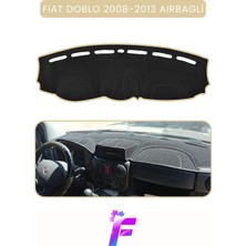 E-BİZ Fıat Doblo Aırbagli (2008-2013) Uyumlu Torpido Örtüsü | Kolay Montaj | Tam Koruma | Tam Uyum | E31