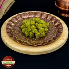 Maraş Yöresel Toz Fıstıklı Çifte Kavrulmuş Lokum (500 Gr)