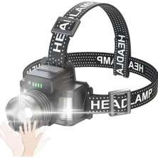 Colezium Sensörlü Cree Tg LED Şarjlı Kafa Lambası WT-625