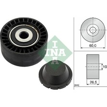 Ina Alternatör Gergi Rulmanı Partner-Berlıngo 1.4-1.6 16V-P206 1.4 16V-P307-C4 1.6 16V-BIPPER-NEMO 1.4