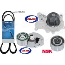 GVA Triger Kayış Seti Devirdaim Hyundaı Accent Admıre Getz Matrıx 1.5l D3EA Crdi 02-05 / Santafe 2.0l Crdi 01-05 / Sonata 2.0l D4EA Crdi Dizel 06-11 / Kıa Carens. Cerato