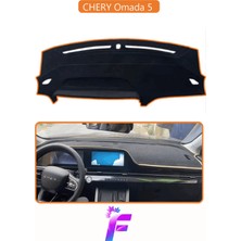 E-BİZ Chery Omada 5 Uyumlu Torpido Örtüsü | Çatlama ve Isıya Karşı Tam Koruma | Oto Aksesuar | D34