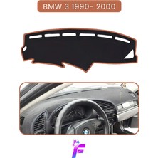 E-BİZ Bmw E36 (1990-2000) Uyumlu Ön Göğüs Örtüsü | Yansıma Önleyici | Kolay Montaj | Oto Aksesuar | Ta4