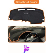E-BİZ Chevrolet Kalos Torpido Örtüsü | Güneşten, Isıdan, Çatlamadan Korur | Oto Aksesuar | Araca Özel |D64