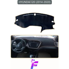 E-BİZ Hyundai I20 (2014-2020) Uyumlu Ön Torpido Örtüsü | Kolay Montaj | Kaymaz Tasarım | Tam  Koruma | G44