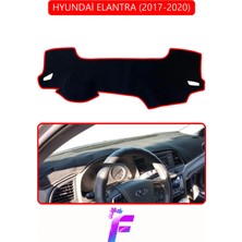 E-BİZ Hyundai Elantra (2017-2020) Uyumlu Torpido Örtüsü | Yansıma Önleyici | Hızlı Montaj | Koruma | G21