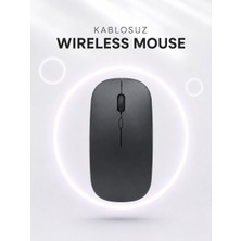 Wisipi Profesyonel Mouse Wireless Oyuncu Faresi Bluetooth Bağlantılı - 9582-5760