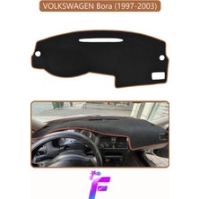 E-BİZ Volkswagen Bora (1997-2003) Uyumlu Torpido Örtüsü | Yansıma Önleyici | Tam Koruma | Hızlı Montaj K70