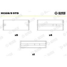 Glyco Ana Yatak Vag 79.5mm Irox 12/11--> Cay