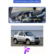 E-BİZ Toyota Rav4 (2000-2005) Uyumlu Torpido Örtüsü | Yansıma Önleyici | Tam Koruma | Hızlı Montaj | K59