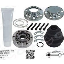 GVA Aks Kafası Iç Sağ/sol Bmw E46 E87 E90 E83 E91 Sanzıman Tarafı