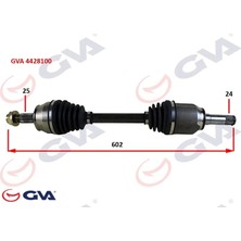 GVA Komple Aks Sol Milli Aks Lale Li Grande Punto 1.3 Mtj 05- 75HP 602MM