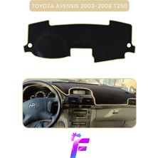 E-BİZ Toyota Avensis T250 (2003-2008) Uyumlu Torpido Örtüsü | Çatlama ve Isıya Karşı Tam Koruma | B7