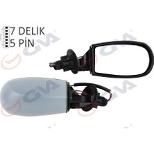 GVA Dış Dikiz Aynası Sağ Punto 04> Elektrikli Isıtmalı Siyah Astarlı Konveks 5 Fiş VM-156EHPR