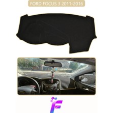 E-BİZ Ford Focus 3 (2011-2016) Torpido Örtüsü | Güneşten Korur | Kolay Montaj | Tam Uyum | Araca Özel |E79