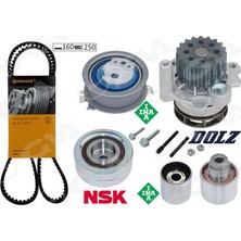 GVA Devirdaimli Triger Seti 160X250 Crafter-T6-A3-Jetta-Caddy-Polo-Passat 1.6-2.0 Tdı Cayb/c/d-Caab/c-Ckub-Cffb-Cfwa-Caga