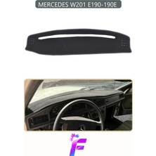 E-BİZ Mercedes W201/E190 Uyumlu Torpido Örtüsü | Yansıma Önleyici | Kolay Montaj | Tam Koruma | H8