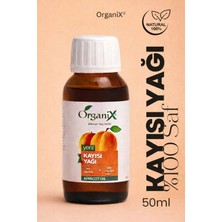 %100 Saf Kayısı Yağı 50 ml - Doğal Nemlendirici, Yüz Vücut Saç Bakım Yağı, A ve E Vitamini