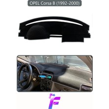 E-BİZ Opel Corsa B (1992-2000) Uyumlu Torpido Örtüsü | Yansıma Önleyici | Tam Koruma | Kolay Montaj | H74