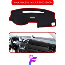 E-BİZ Volkswagen Golf 5 (2003-2009) Torpido Örtüsü | Güneşten, Isıdan, Çatlamadan Korur | Tam Uyum | C3