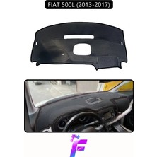 E-BİZ Fıat 500L (2013-2017) Uyumlu Torpido Örtüsü | Çatlama ve Isıya Karşı Tam Koruma | Oto Aksesuar | E42