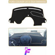 E-BİZ Ford Courıer Ekransız (2013-2020) Torpido Örtüsü | Güneşten Korur | Kolay Montaj | Tam Uyum | E73