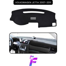 E-BİZ Volkswagen Jetta (2007-2011) Torpido Örtüsü | Güneşten, Isıdan, Çatlamadan Korur | Tam Uyum | C18