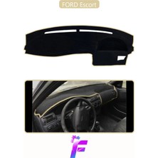 E-BİZ Ford Escort Uyumlu Torpido,panel Örtüsü | Hızlı ve Kolay Montaj | Kaymaz Tasarım | Tam Uyum | F1
