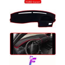 E-BİZ Ford Escort Uyumlu Torpido,panel Örtüsü | Hızlı ve Kolay Montaj | Kaymaz Tasarım | Tam Uyum | F3