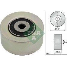 Ina Alternatör Gergi Rulmanı PARTNER-P206-306-JUMPY1.9D -P307 1.4 16V-1.6 16V-C2 1.4-1.6-C3 1.4i-1.4 16V