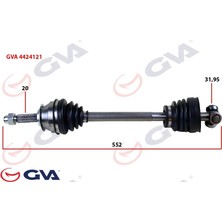 GVA Komple Aks Sol Uno 70 1.4i 94-00 552MM
