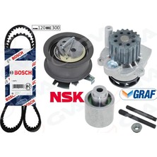 GVA Devirdaimli Triger Seti T5-Caddy-Passat-Jetta-Golf-Polo-A3-Leon 1.4-1.9tdı Bjb-Axb-Amf-Bls-Avf-Bnm