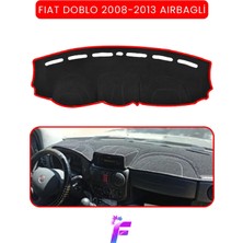E-BİZ Fıat Doblo (2008-2013) Aırbaglı Uyumlu Torpido Örtüsü | Çatlama ve Isıya Karşı Tam Koruma | TA93
