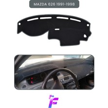 E-BİZ Mazda 626 (1991-1998) Uyumlu Torpido Örtüsü | Araca Özel Üretim | Kolay Montaj | Torpido Kılıf |TD38