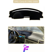 E-BİZ Opel Corsa B (1992-2000) Uyumlu Torpido Örtüsü | Yansıma Önleyici | Tam Koruma | Kolay Montaj | H73