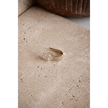 Deesse Latelier GOLD BAGET TAŞLI EAR CUFF