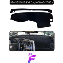 E-BİZ Ssangyong Kyron (2005+) Uyumlu Torpido Örtüsü | Araca Özel Üretim | Kolay Montaj | Kaymaz | A90