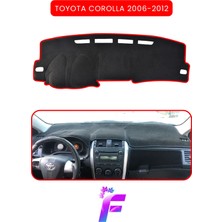 E-BİZ Toyota Corolla (2006-2012) Araca Özel Torpido Örtüsü | Ön Göğüs Kılıfı | Tam Koruma | Kaymaz | B33