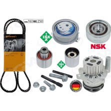 GVA Devirdaimli Triger Seti Crafter-T6-A3-Jetta-Caddy-Polo-Passat 1.6-2.0 Tdı Cayb/c/d-Caab/c-Ckub-Cffb- Cfwa-Caga
