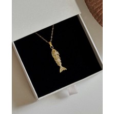 Deesse Latelier GOLD KIVRIK BALIK KOLYE