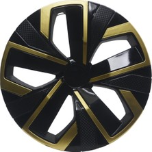 Jant Kapağı Kırılmaz Çıtalı 15" Yeni Model Sarı Çıtalı 4'lü (Takım Olarak)