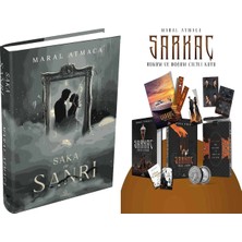 Ephesus Yayınları Saka ve Sanrı 4 Ciltli ve Sarkaç 3 Hüküm ve Düğüm Kutu Ciltli (Maral Atmaca) 2li Set