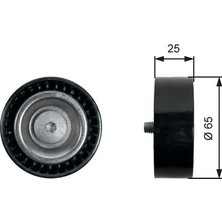 Gates Kayıs Gergı Rulmanı Mercedes C218 W212 S212 W221 W222 W166