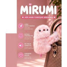 Silveryrose Store Mirumi Akıllı Peluş Robot Oyuncak 30 cm Pembe Renk