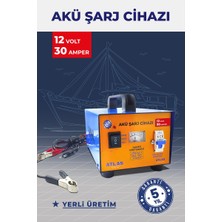Atlas Ürünleri Tekne Akü Şarj Cihazı 12 Volt 30 Amper - 5 Yıl Garanti
