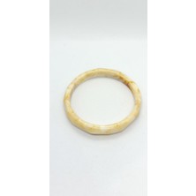 Ivory Marble Kemik Bilezik