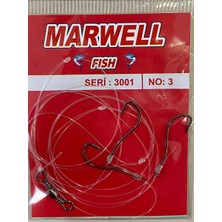 Marwell 3001 Hazır Yemli Takımı 3 Iğneli