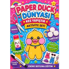 Enine Boyuna Eğitim Paper Duck Dünyası – Kes Yapıştır Cırt Cırt Aktivite Seti