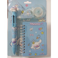 Cinnamoroll 3'lü Mavi Set